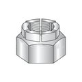 Newport Fasteners Flexible Top Lock Nut, 1/4"-28, Steel, Cadmium Plated, 0.122 in Ht NB217321B-1